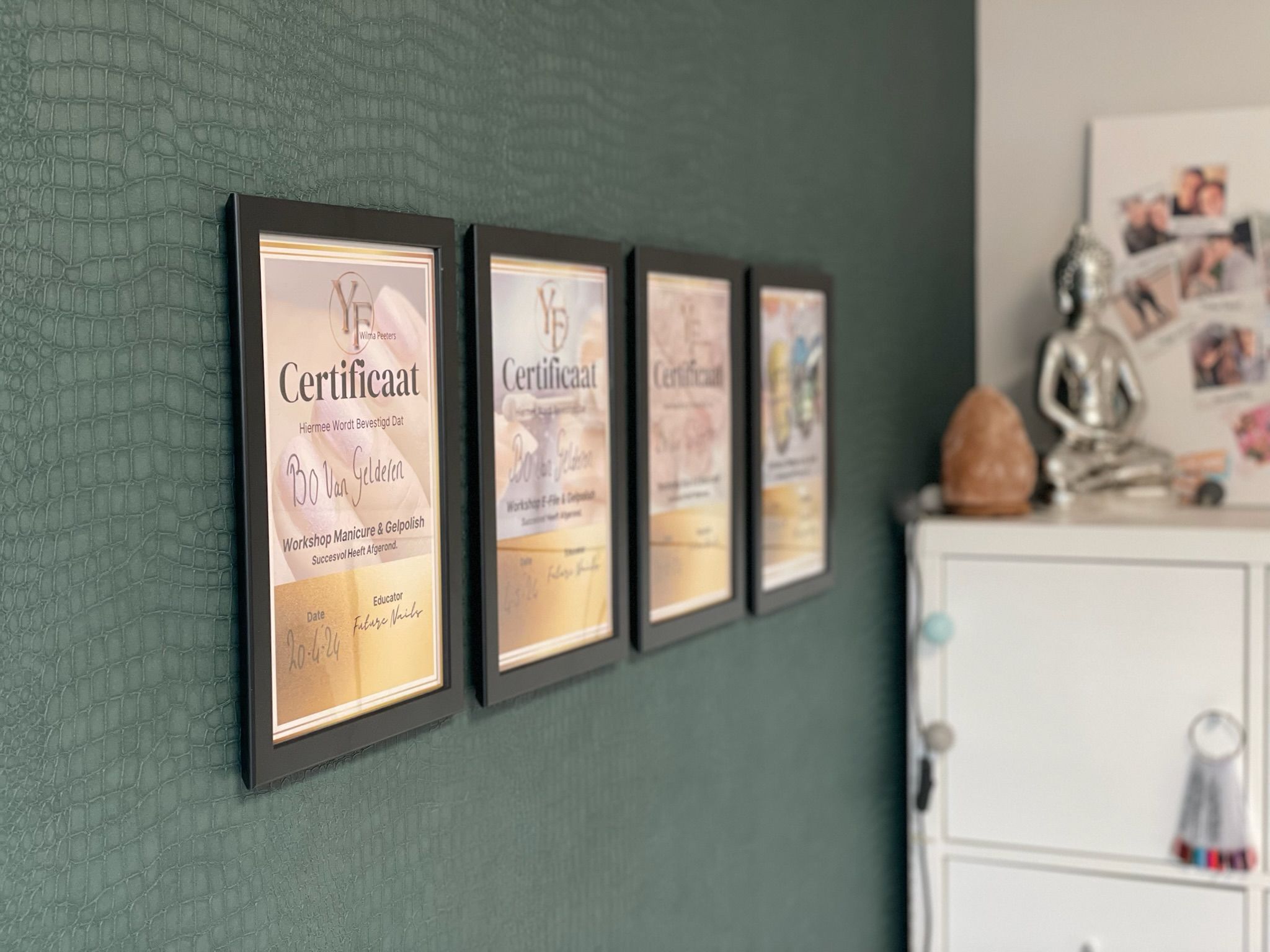 Certificaten van Bo van Gelderen