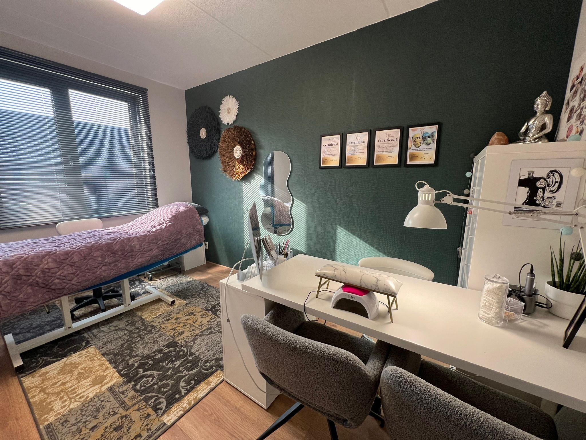 De nagelstudio bij Beaubo in Oosterhout, waar professionele nagelstyling plaatsvindt